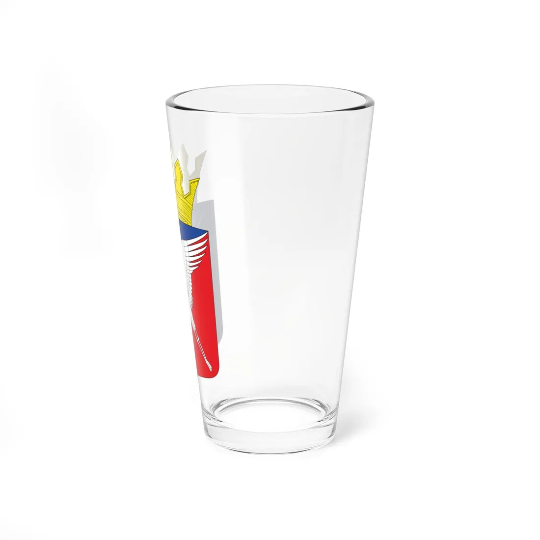 Coat of Arms of Lakhdenpokhsky District (Russia) (Coat of Arms) Pint Glass 16oz - Go Mug Yourself