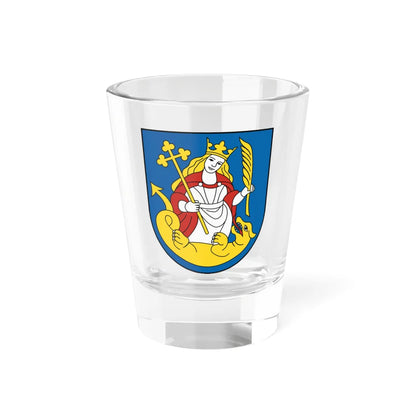 Coat of Arms of Lamač (Slovakia) (Coat of Arms) Shot Glass 1.5oz 1.5oz - Go Mug Yourself