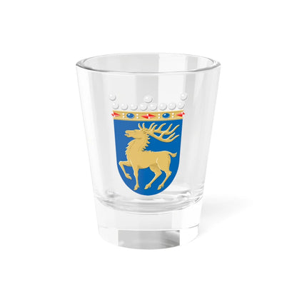 Coat of arms of Åland 2 (Finland) (Coat of Arms) Shot Glass 1.5oz 1.5oz - Go Mug Yourself