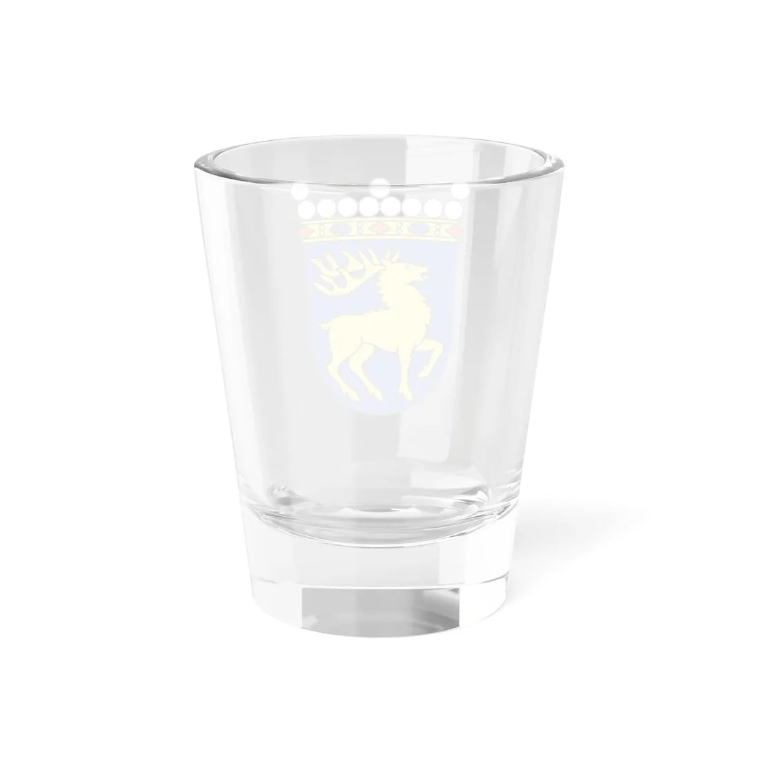 Coat of arms of Åland 3 (Finland) (Coat of Arms) Shot Glass 1.5oz - Go Mug Yourself