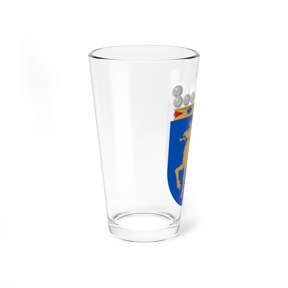 Coat of arms of Åland (Finland) (Coat of Arms) Pint Glass 16oz - Go Mug Yourself