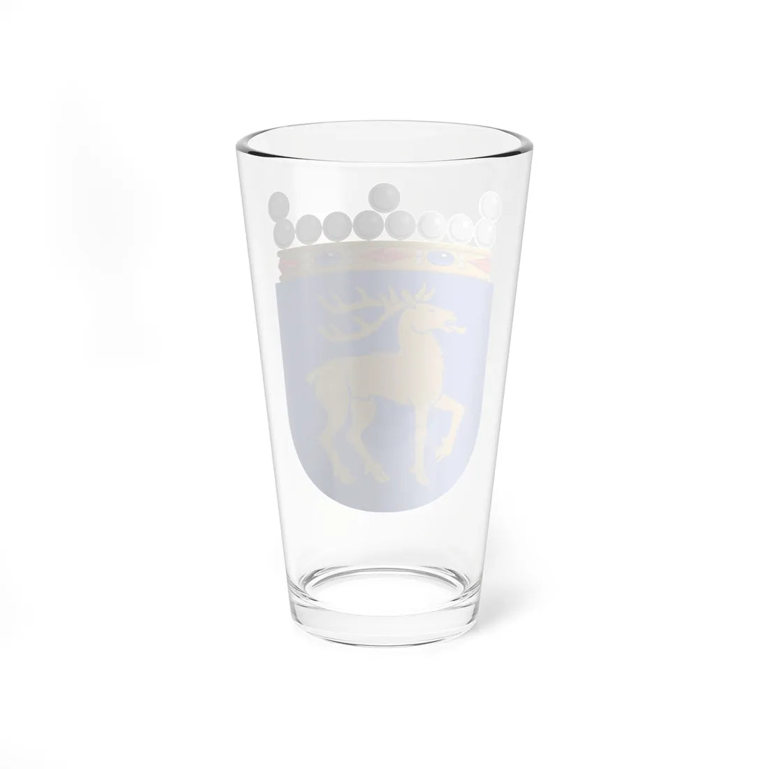 Coat of arms of Åland (Finland) (Coat of Arms) Pint Glass 16oz - Go Mug Yourself