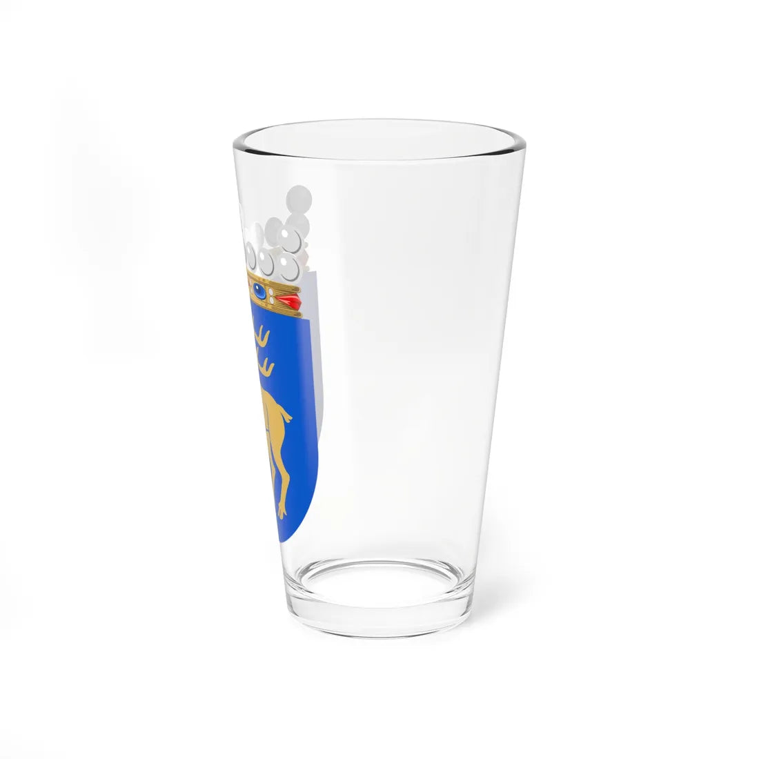 Coat of arms of Åland (Finland) (Coat of Arms) Pint Glass 16oz - Go Mug Yourself