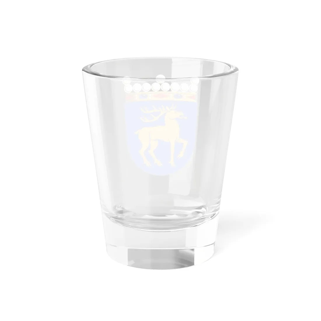 Coat of arms of Åland (Finland) (Coat of Arms) Shot Glass 1.5oz - Go Mug Yourself