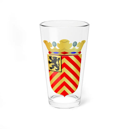 Coat of arms of Langedijk (Netherlands) (Coat of Arms) Pint Glass 16oz 16oz - Go Mug Yourself