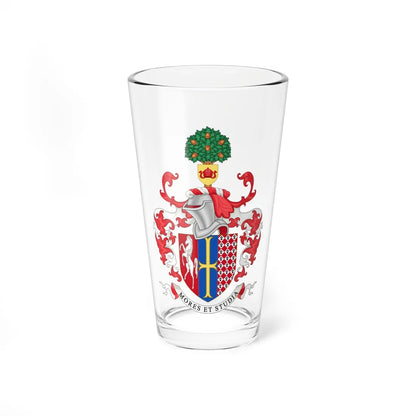 Coat of Arms of Langley Park School for Boys (England) (Coat of Arms) Pint Glass 16oz 16oz - Go Mug Yourself