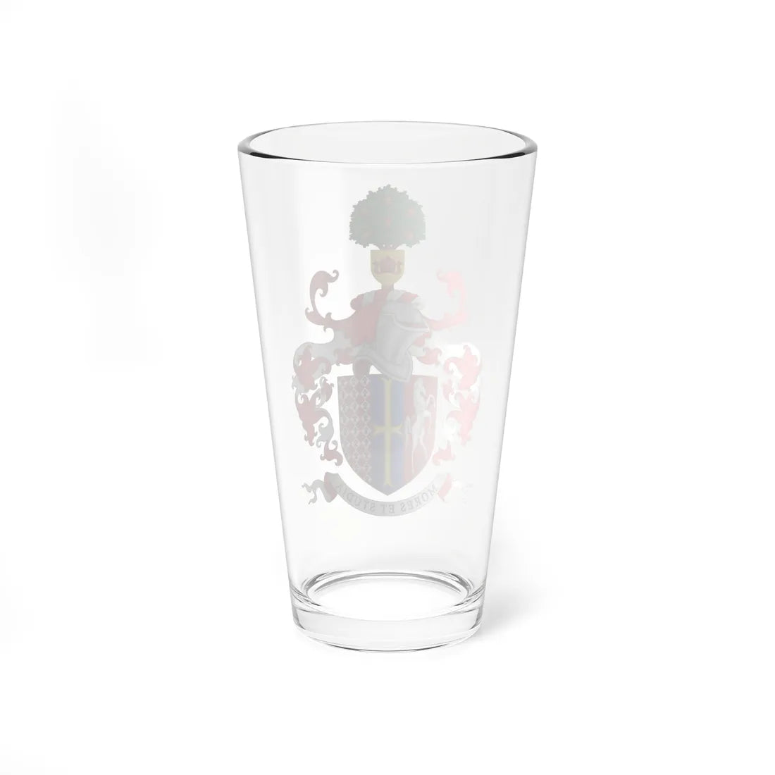 Coat of Arms of Langley Park School for Boys (England) (Coat of Arms) Pint Glass 16oz - Go Mug Yourself