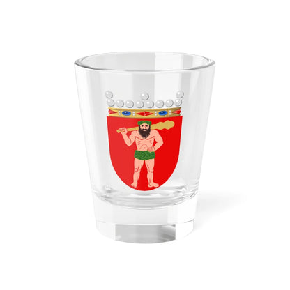Coat of arms of Laponia (Finland) (Coat of Arms) Shot Glass 1.5oz 1.5oz - Go Mug Yourself
