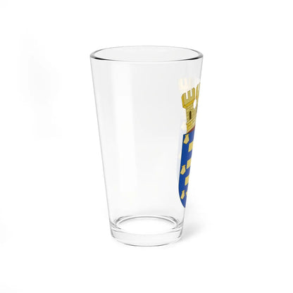 Coat of Arms of Las Condes Traditional Variant (Chile) (Coat of Arms) Pint Glass 16oz - Go Mug Yourself