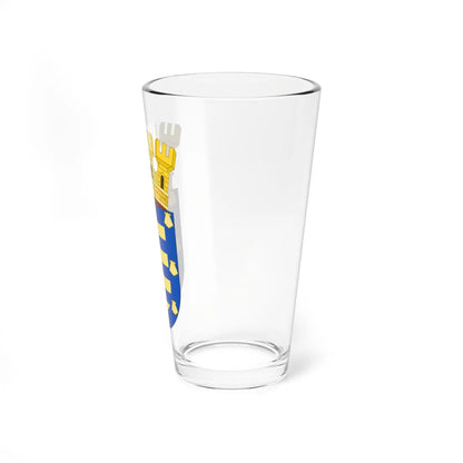 Coat of Arms of Las Condes Traditional Variant (Chile) (Coat of Arms) Pint Glass 16oz - Go Mug Yourself