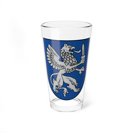 Coat of arms of Latgale (Latvia) (Coat of Arms) Pint Glass 16oz 16oz - Go Mug Yourself