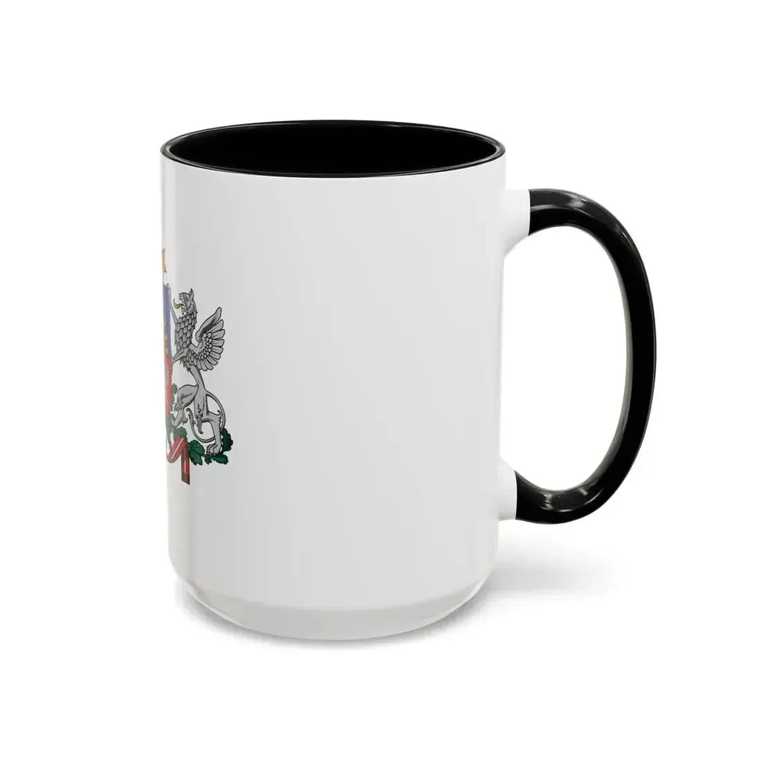 Coat of arms of Latvia - Accent Coffee Mug - Go Mug Yourself