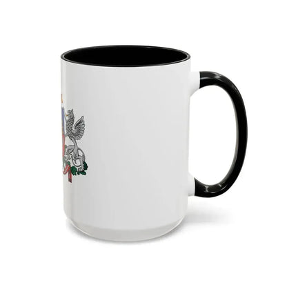 Coat of arms of Latvia - Accent Coffee Mug - Go Mug Yourself