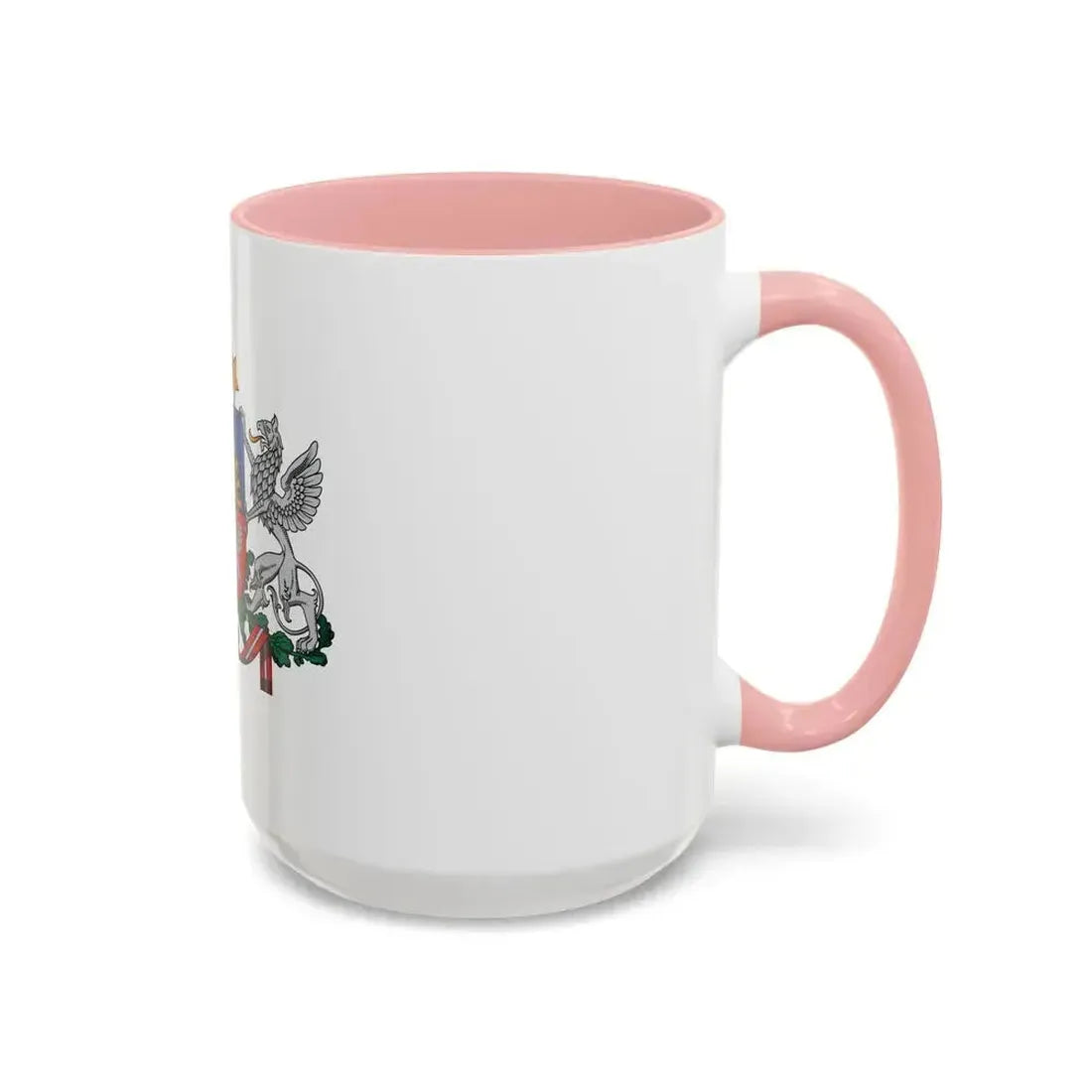 Coat of arms of Latvia - Accent Coffee Mug - Go Mug Yourself