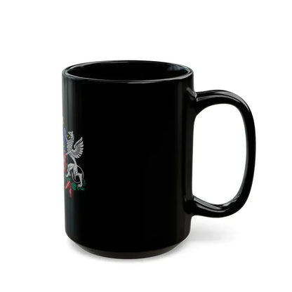 Coat of arms of Latvia - Black Coffee Mug - Go Mug Yourself