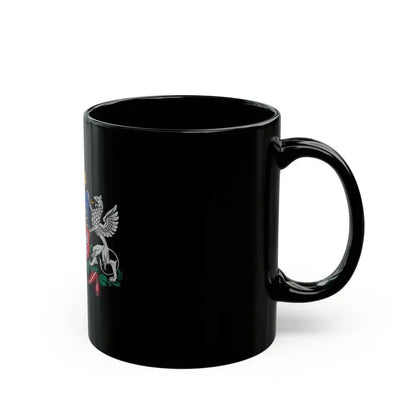 Coat of arms of Latvia - Black Coffee Mug - Go Mug Yourself