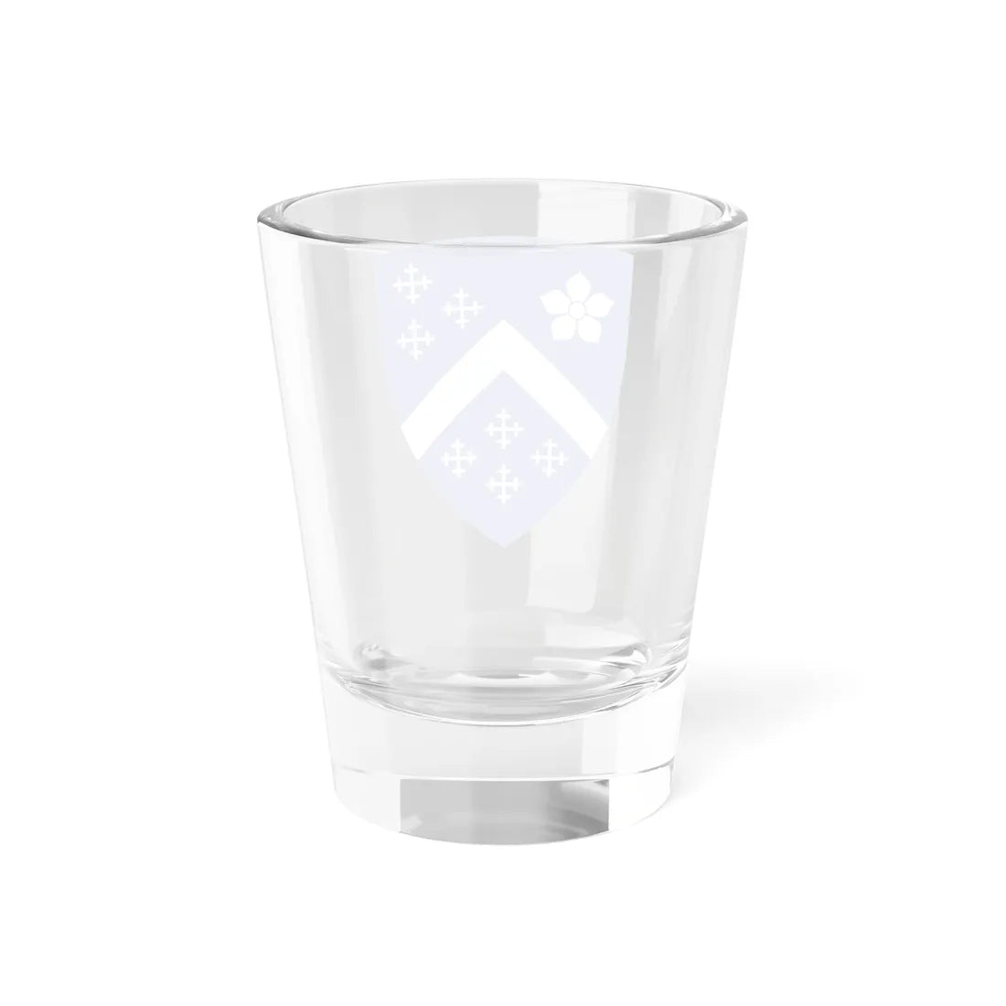 Coat of arms of Latymer Upper School Hammersmith London England (England) (Coat of Arms) Shot Glass 1.5oz - Go Mug Yourself
