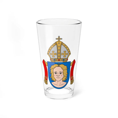 Coat of arms of Laurentius Suurpää (Finland) (Coat of Arms) Pint Glass 16oz 16oz - Go Mug Yourself