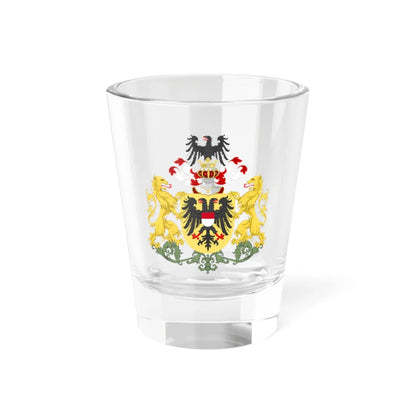 Coat of Arms of Lübeck (Germany) (Coat of Arms) Shot Glass 1.5oz 1.5oz - Go Mug Yourself