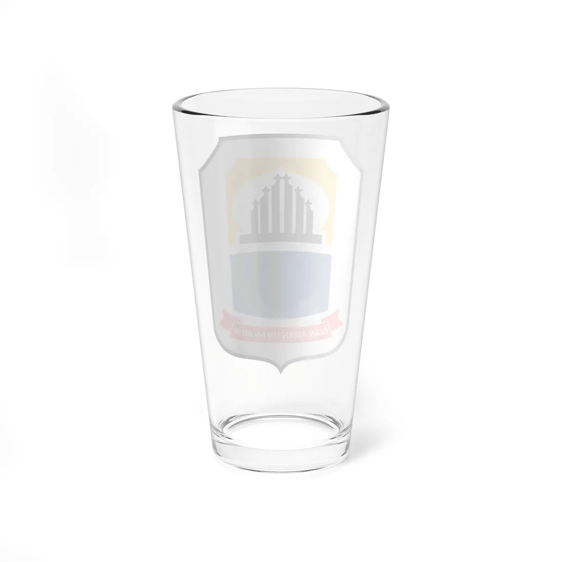 Coat of arms of Lebak (Indonesia) (Coat of Arms) Pint Glass 16oz - Go Mug Yourself