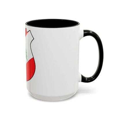 Coat of arms of Lebanon - Accent Coffee Mug - Go Mug Yourself