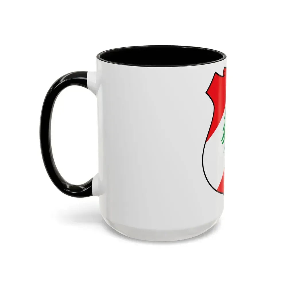 Coat of arms of Lebanon - Accent Coffee Mug - Go Mug Yourself