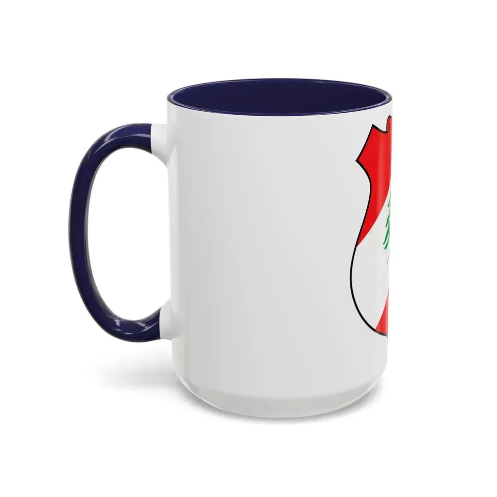 Coat of arms of Lebanon - Accent Coffee Mug - Go Mug Yourself