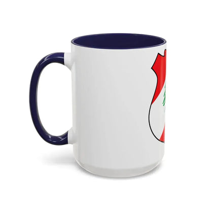 Coat of arms of Lebanon - Accent Coffee Mug - Go Mug Yourself