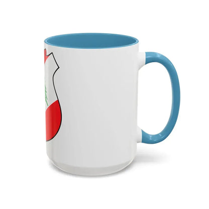 Coat of arms of Lebanon - Accent Coffee Mug - Go Mug Yourself