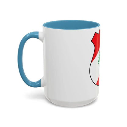 Coat of arms of Lebanon - Accent Coffee Mug - Go Mug Yourself