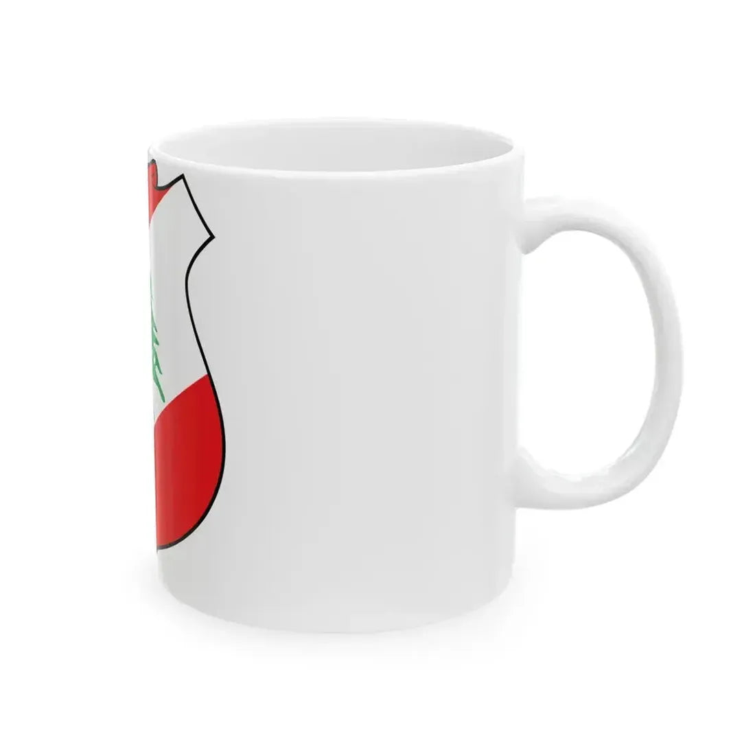 Coat of arms of Lebanon - White Coffee Mug - Go Mug Yourself