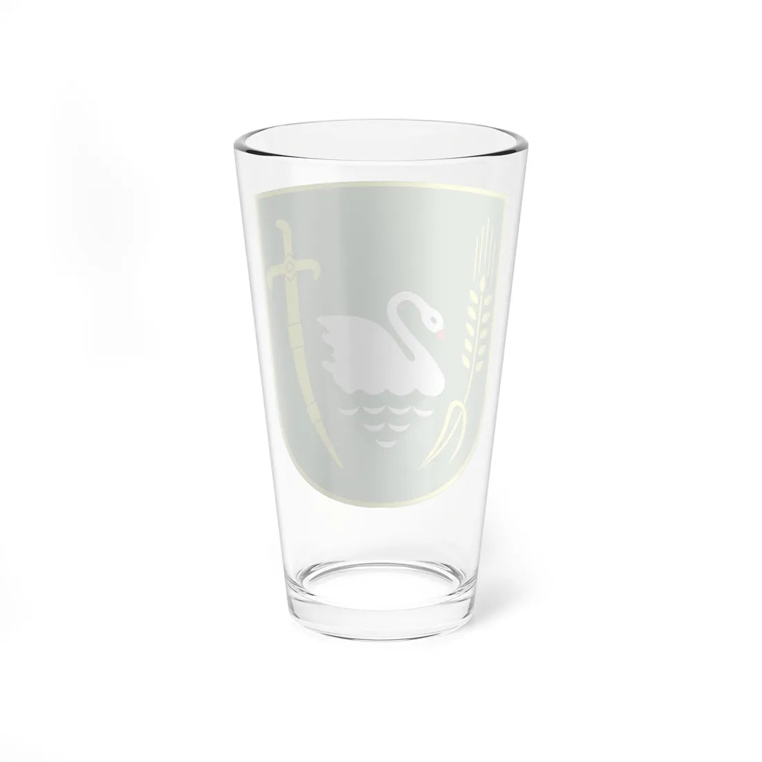 Coat of arms of Lebedyn Sumy Oblast (Ukraine) (Coat of Arms) Pint Glass 16oz - Go Mug Yourself