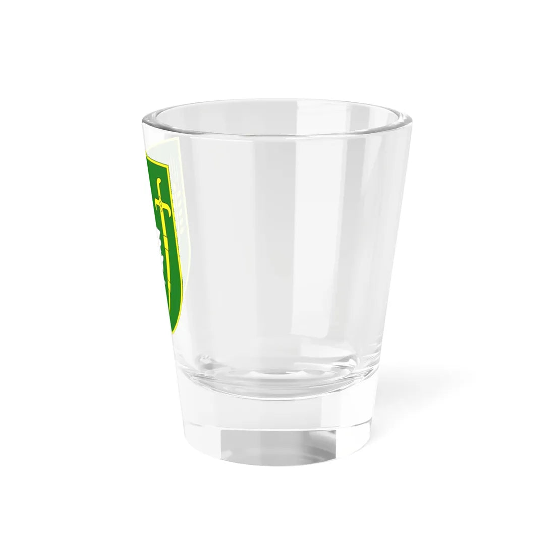 Coat of arms of Lebedyn Sumy Oblast (Ukraine) (Coat of Arms) Shot Glass 1.5oz - Go Mug Yourself