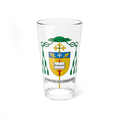 Coat of Arms of Lee Anthony Piche (United States) (Coat of Arms) Pint Glass 16oz 16oz - Go Mug Yourself
