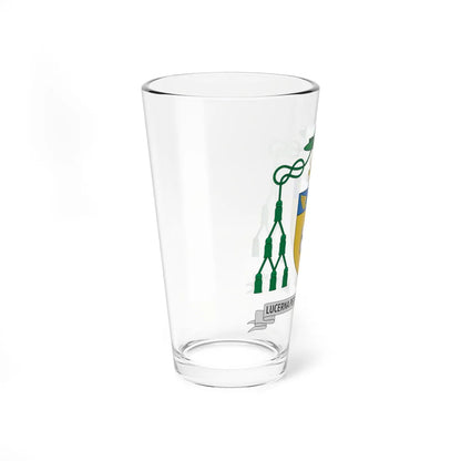 Coat of Arms of Lee Anthony Piche (United States) (Coat of Arms) Pint Glass 16oz - Go Mug Yourself