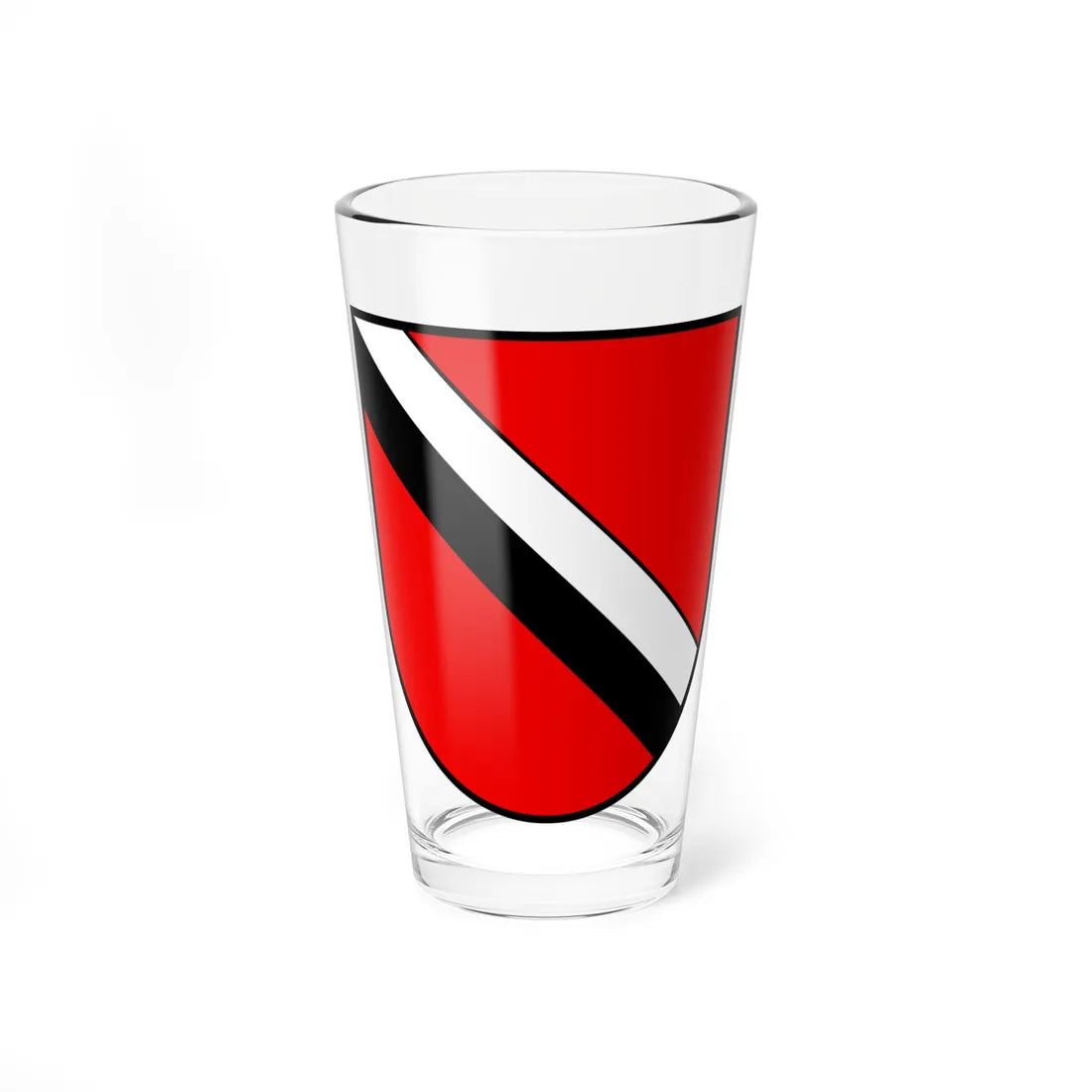 Coat of arms of Leibstadt (Switzerland) (Coat of Arms) Pint Glass 16oz 16oz - Go Mug Yourself