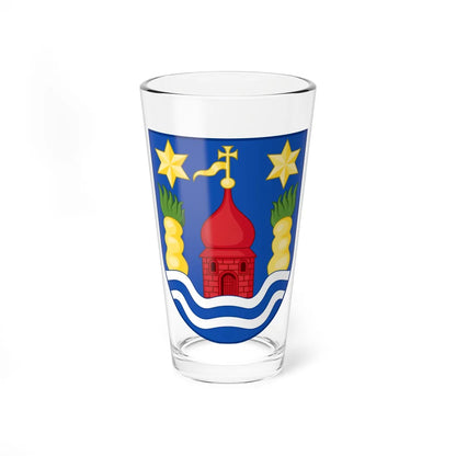 Coat of arms of Lemvig (Denmark) (Coat of Arms) Pint Glass 16oz 16oz - Go Mug Yourself