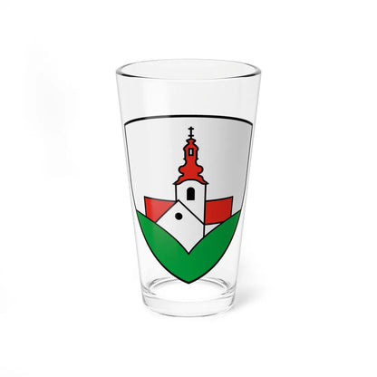 Coat of Arms of Lenart (Slovenia) (Coat of Arms) Pint Glass 16oz 16oz - Go Mug Yourself