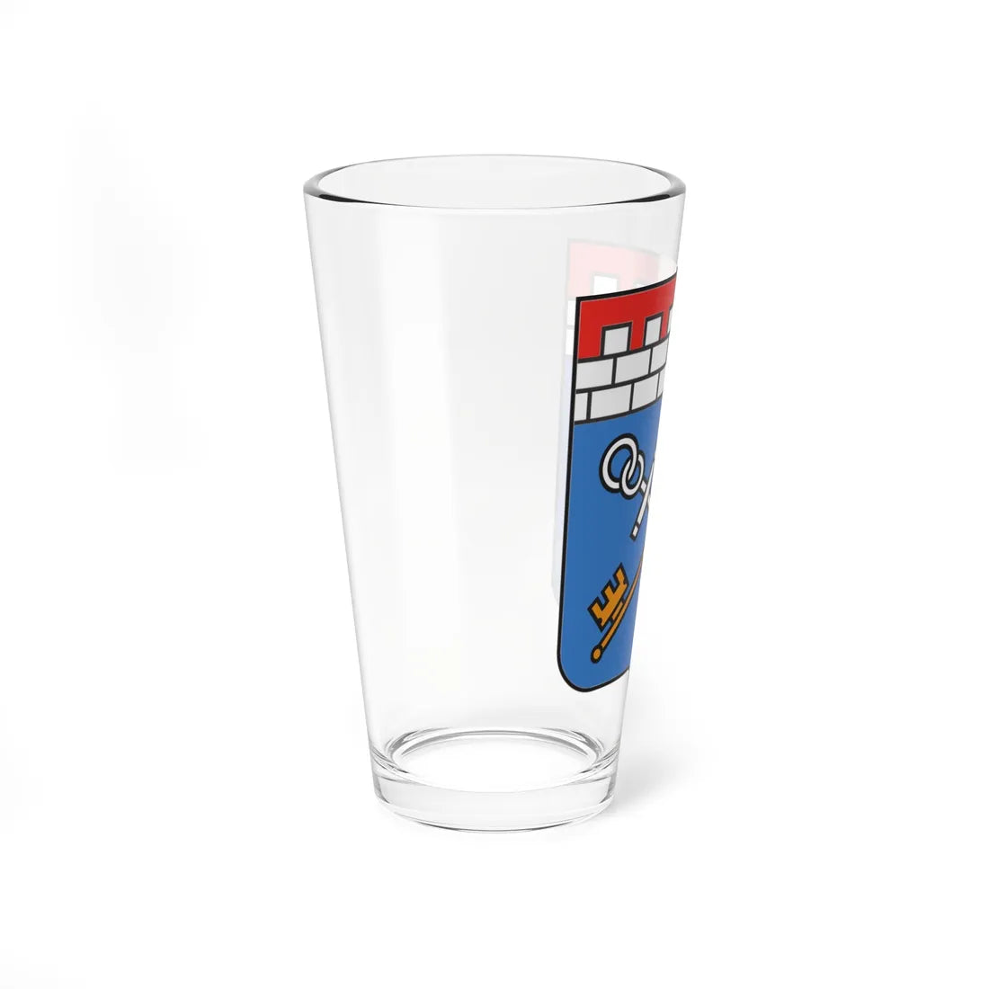 Coat of arms of Leningrad Oblast Latest version (Russia) (Coat of Arms) Pint Glass 16oz - Go Mug Yourself