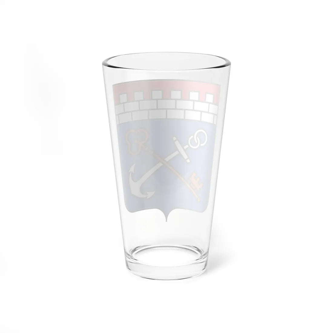 Coat of arms of Leningrad Oblast Latest version (Russia) (Coat of Arms) Pint Glass 16oz - Go Mug Yourself