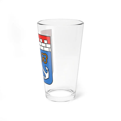Coat of arms of Leningrad Oblast Latest version (Russia) (Coat of Arms) Pint Glass 16oz - Go Mug Yourself