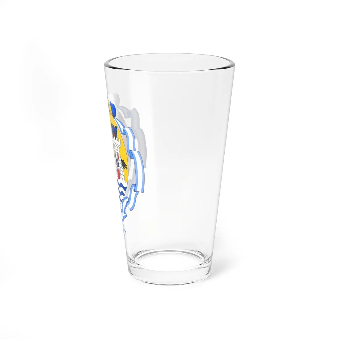 Coat of Arms of Leonor Victoria Oyarzún Ivanovic Order of Charles III (Spain) (Coat of Arms) Pint Glass 16oz - Go Mug Yourself