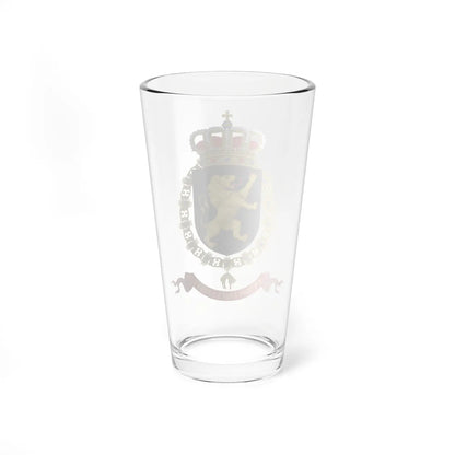 Coat of Arms of Leopold II and Albert I of Belgium Order of the Golden Fleece (Austria) (Coat of Arms) Pint Glass 16oz - Go Mug Yourself