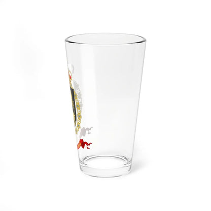 Coat of Arms of Leopold II and Albert I of Belgium Order of the Golden Fleece (Austria) (Coat of Arms) Pint Glass 16oz - Go Mug Yourself