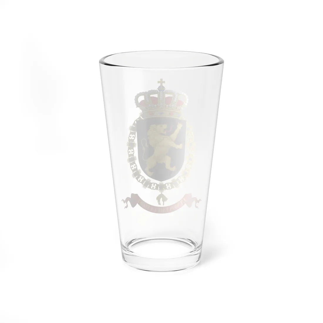 Coat of Arms of Leopold II and Albert I of Belgium Order of the Golden Fleece (Austria) (Coat of Arms) Pint Glass 16oz - Go Mug Yourself