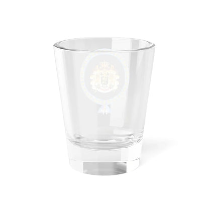 Coat of Arms of Leopold III of Belgium Order of the Elephant Variant (Denmark) (Coat of Arms) Shot Glass 1.5oz - Go Mug Yourself