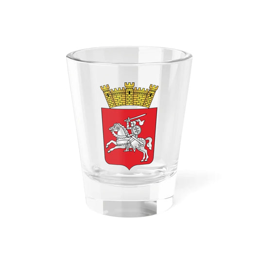 Coat of Arms of Lepiel Belarus (Belarus) (Coat of Arms) Shot Glass 1.5oz 1.5oz - Go Mug Yourself