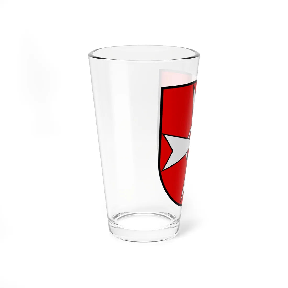 Coat of arms of Leuggern (Switzerland) (Coat of Arms) Pint Glass 16oz - Go Mug Yourself
