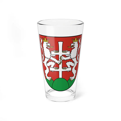 Coat of Arms of Levoča (Slovakia) (Coat of Arms) Pint Glass 16oz 16oz - Go Mug Yourself