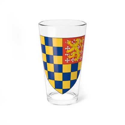 Coat of arms of Lewes (England) (Coat of Arms) Pint Glass 16oz 16oz - Go Mug Yourself